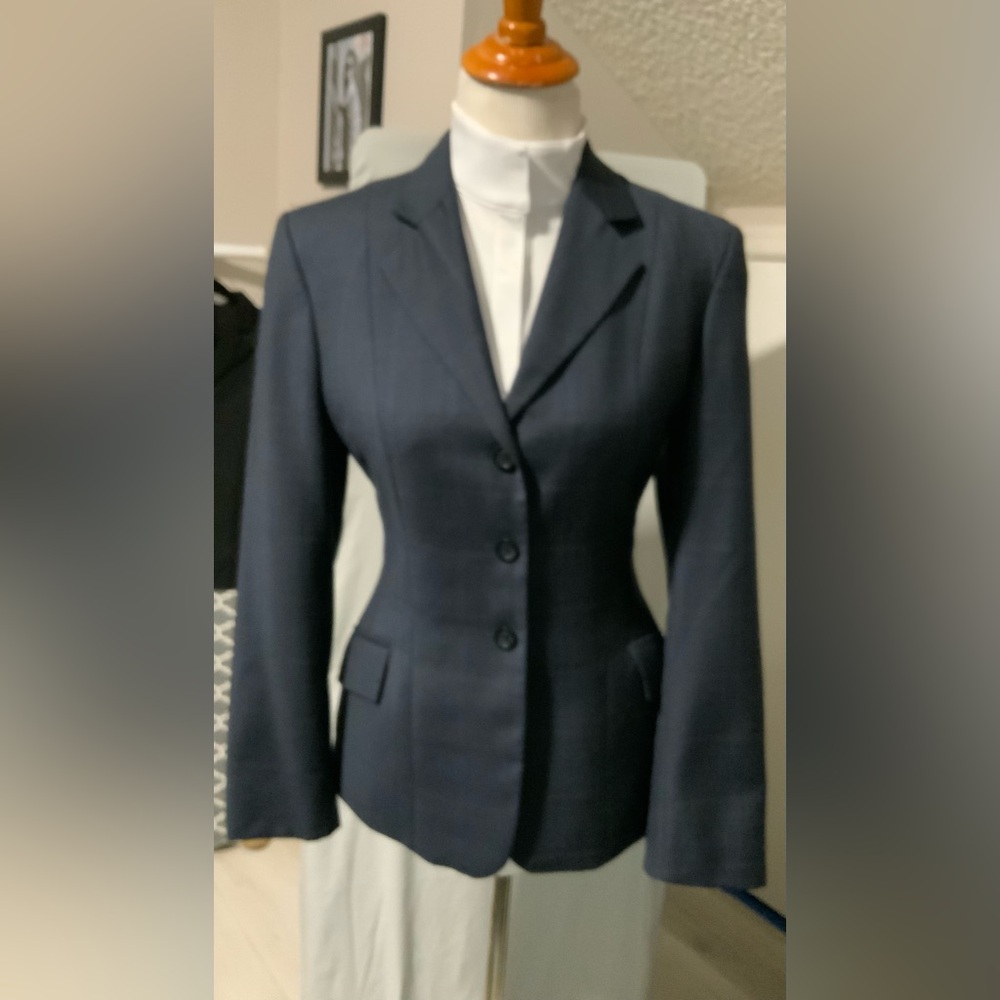 RJ Classic Sterling Collection Navy Show Coat – Size 8L
